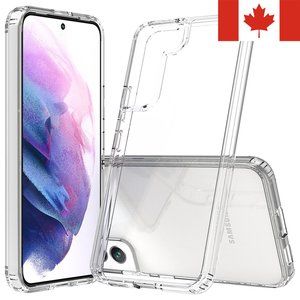 Samsung S22 5G (2022) Case Transparent Hard Back Shockproof TPU